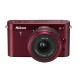 尼康Nikon J2 微单相机 套机 镜头（11-27.5mm）（黑色 银色 红色 白色）