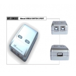 迈拓 MT-SW221 2口 自动 USB 打印机共享器 切换器(不带线)