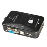 迈拓MT-201UK-CH 2口kvm USB 手动 KVM切换器 2台主机共享