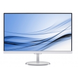 飞利浦Philips 227E7QSW2 21.5寸IPS白色无边框显示器